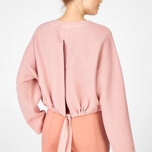 Fabletics Anna Tie Back Textured Knit Top